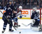 Connor Hellebuyck notches league-leading sixth shutout as Jets blank Avs