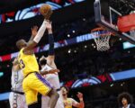 LeBron James, son Bronny contribute to Lakers’ rout of Wizards