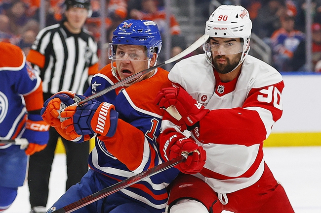 Red Wings rally for shootout win over Oilers