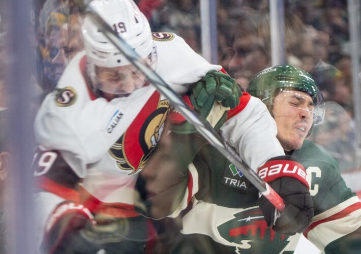 Jake Sanderson, Leevi Merilainen fuel Senators in rout of Wild