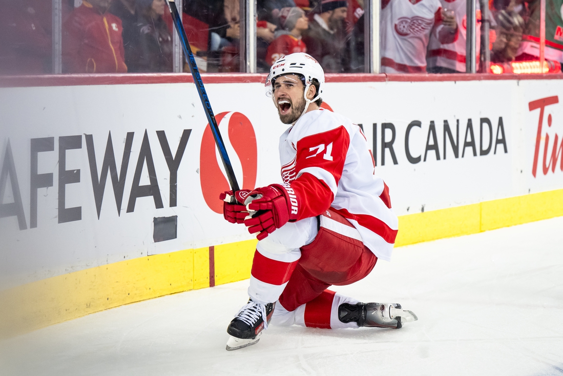 New-look Canucks take aim at Dylan Larkin, Red Wings