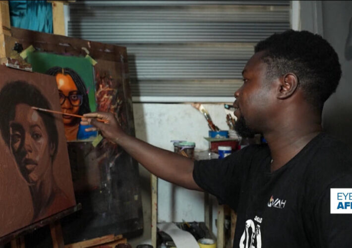 Nigerian artist transforms ordinary clay into intricate works of art