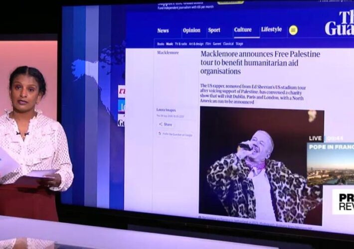 US rapper Macklemore announces ‘Free Palestine’ tour after Ed Sheeran saga