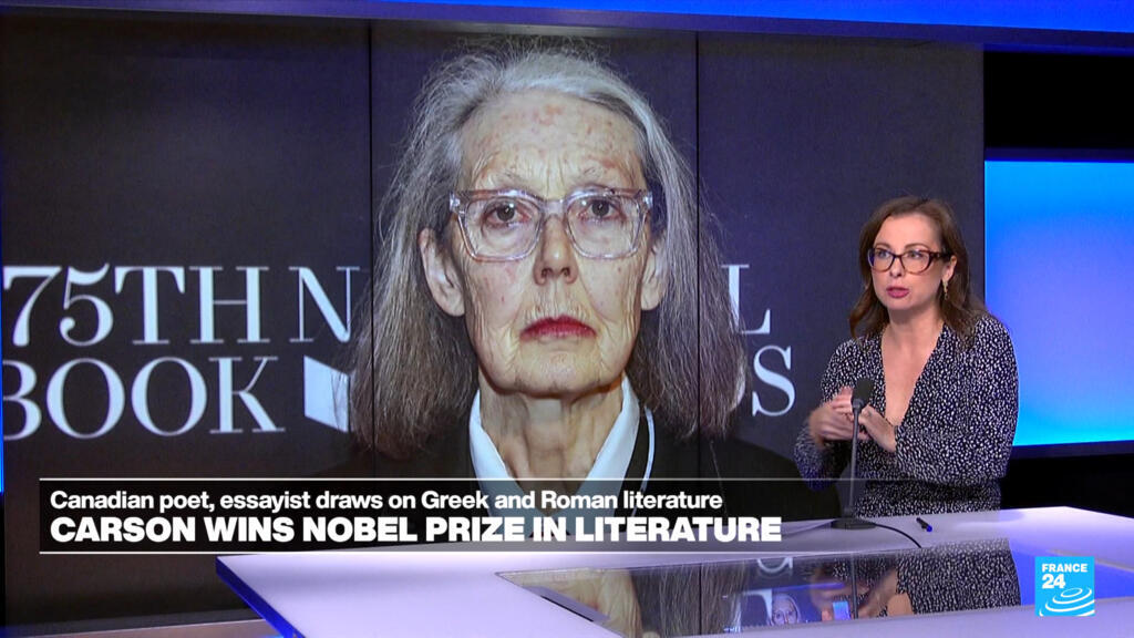 Canadian poet and author Anne Carson wins Nobel Prize in Literature